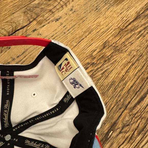 Preowned Houston Rockets Mitchell & Ness Ball Cap Hat NBA Basketball OSFM - Picture 4 of 5